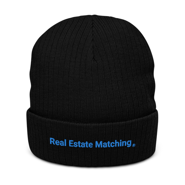 Ribbed knit beanie