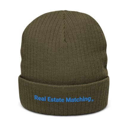 Ribbed knit beanie