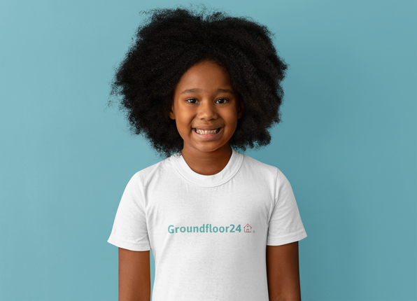 Kids Rash Guard with Groundfloor24 Logo