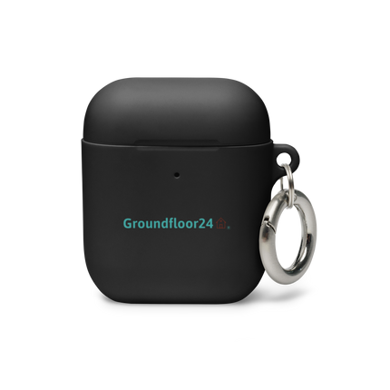 Rubber Case for AirPods® with Groundfloor24 Logo