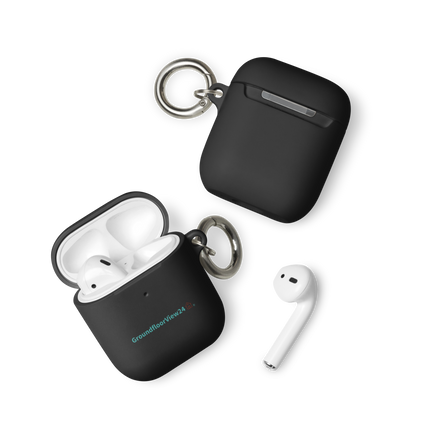 Rubber Case for AirPods® Groundfloorview24 with House