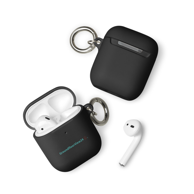 Rubber Case for AirPods® Groundfloorview24 with House