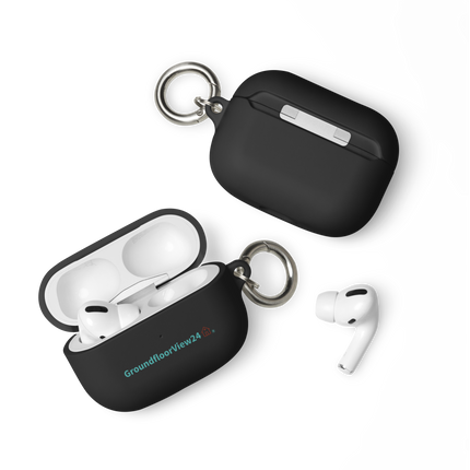 Rubber Case for AirPods® Groundfloorview24 with House