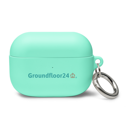 Rubber Case for AirPods® with Groundfloor24 Logo