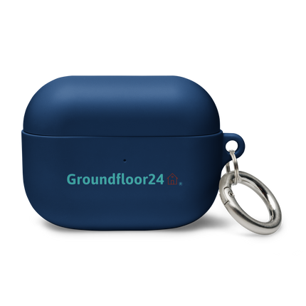 Rubber Case for AirPods® with Groundfloor24 Logo