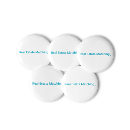 Set of pin buttons