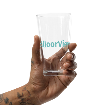 Shaker pint glass Groundfloorview24 with House