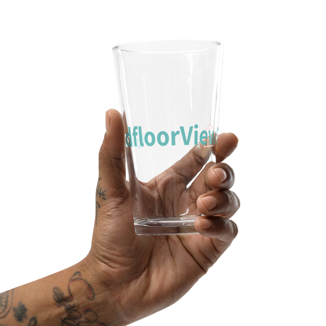 Shaker pint glass Groundfloorview24 with House