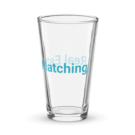 Shaker pint glass