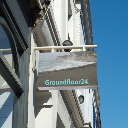Waves and Sand Photo paper poster with Groundfloor24 without House Logo