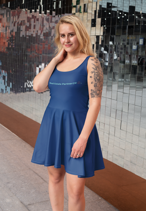 Skater Dress with Real Estate Partner24 Logo