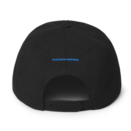 Poland Snapback Hat Real Estate Matching with 3 Logos