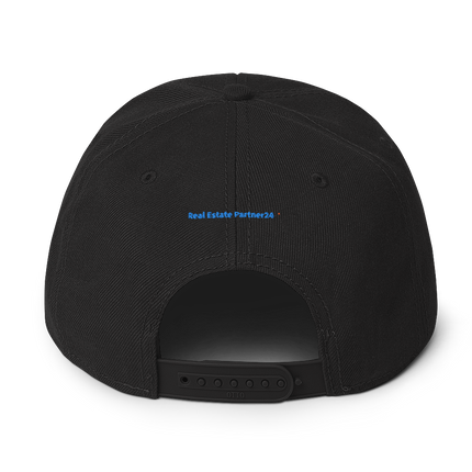 Estonia Snapback Hat Real Estate Partner24 with 3 Logos.