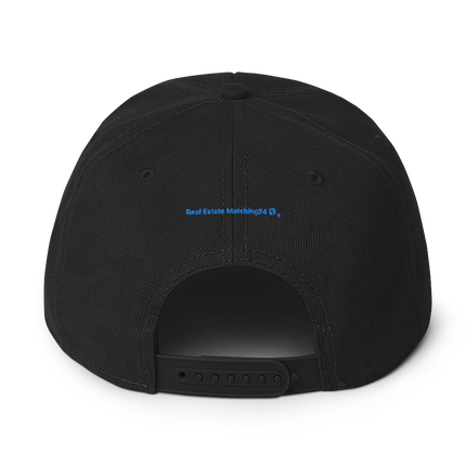 Austria Snapback Hat Real Estate Matching24 with 3 Logos.
