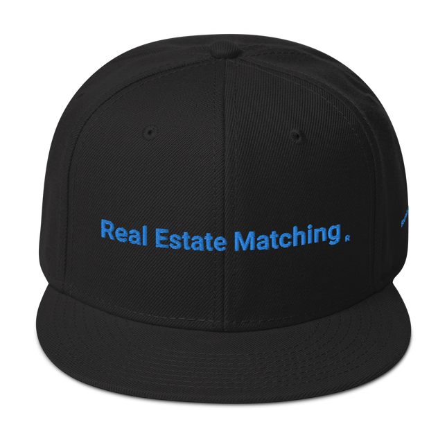 Bosnia and Herzegovina Snapback Hat Real Estate Matching with 3 Logos