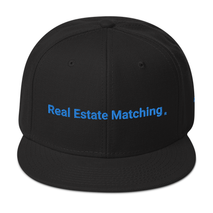 Germany Snapback Hat Real Estate Matching with 3 Logos