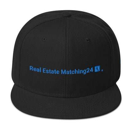 Serbia Snapback Hat Real Estate Matching24 with 3 Logos.
