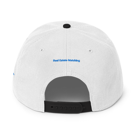 Bosnia and Herzegovina Snapback Hat Real Estate Matching with 3 Logos
