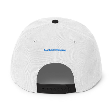 Slovakia Snapback Hat Real Estate Matching with 3 Logos