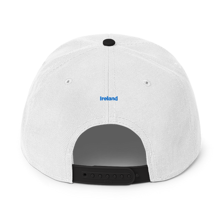 Ireland Snapback Hat Groundfloor24 with 3 Logos.