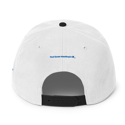 United Kingdom Snapback Hat Real Estate Matching24 with 3 Logos.