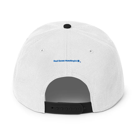 Serbia Snapback Hat Real Estate Matching24 with 3 Logos.
