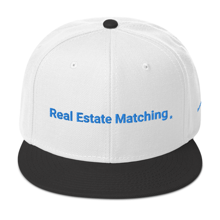 Bosnia and Herzegovina Snapback Hat Real Estate Matching with 3 Logos