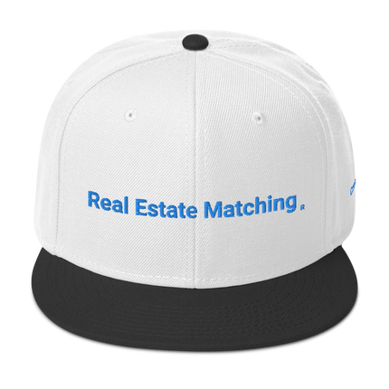 Czech Republic Snapback Hat Real Estate Matching with 3 Logos