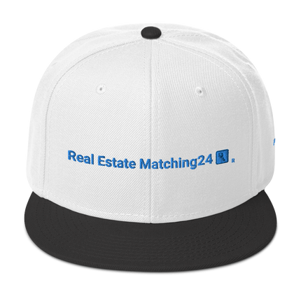 Germany Snapback Hat Real Estate Matching24 with 3 Logos.