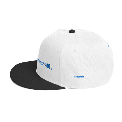 Slovenia Snapback Hat Real Estate Matching24 with 3 Logos.