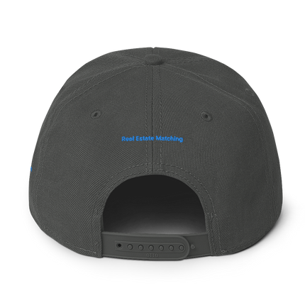 United Kingdom Snapback Hat Real Estate Matching with 3 Logos