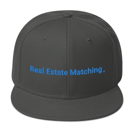 Poland Snapback Hat Real Estate Matching with 3 Logos
