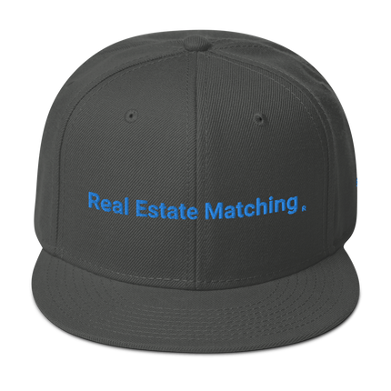 Sweden Snapback Hat Real Estate Matching with 3 Logos