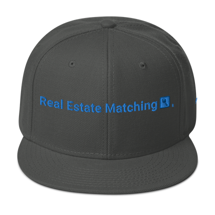 Slovakia Snapback Hat Real Estate Matching with 3 Logos.