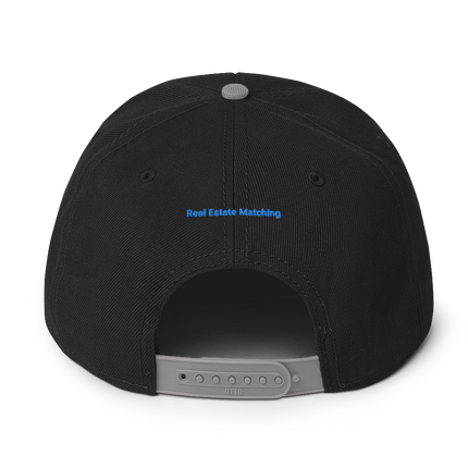 Slovakia Snapback Hat Real Estate Matching with 3 Logos
