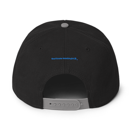Denmark Snapback Hat Real Estate Matching24 with 3 Logos.