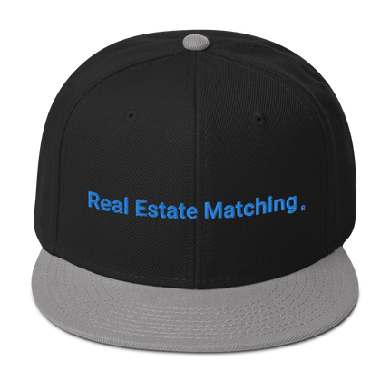 Belarus Snapback Hat Real Estate Matching with 3 Logos