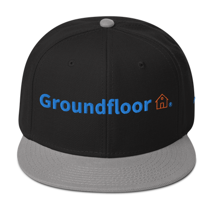 Lithuania Snapback Hat Groundfloor with 3 Logos.