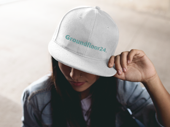 Belarus Distressed Dad Hat Groundfloor24 with 3 Logos.