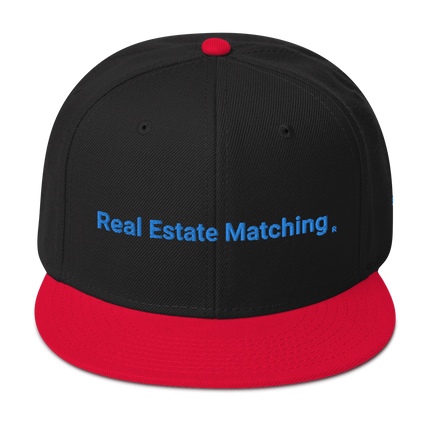 Sweden Snapback Hat Real Estate Matching with 3 Logos