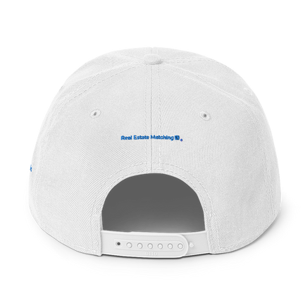 Czech Republic Snapback Hat Real Estate Matching with 3 Logos.