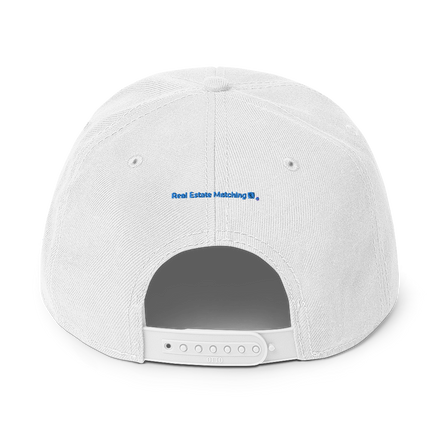 Netherlands Snapback Hat Real Estate Matching with 3 Logos.