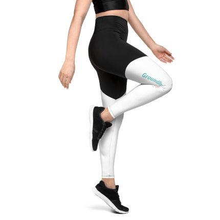Sports Leggings with Groundfloor24 Logo