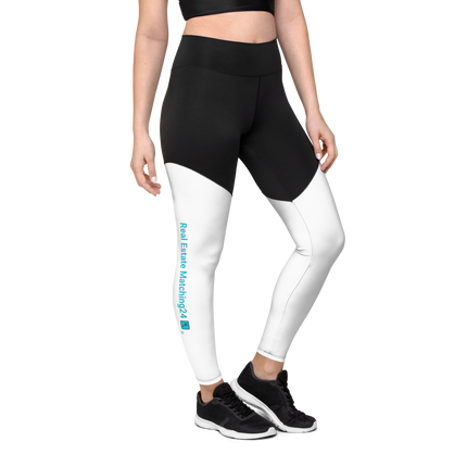 Sports Leggings  with Real Estate Matching24 Logo