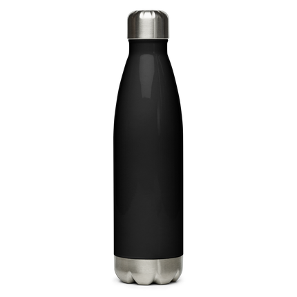 Stainless Steel Water Bottle with Real Estate Partner24 Logo