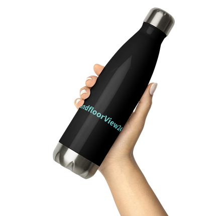 Stainless steel water bottle Groundfloorview24 with House