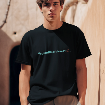 Men's t-shirt Groundfloorview24 with House