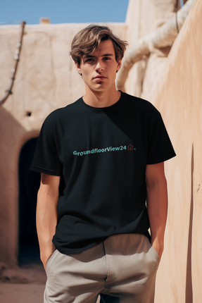 Men's t-shirt Groundfloorview24 with House