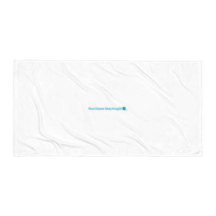 Towel with Real Estate Matching24 Logo
