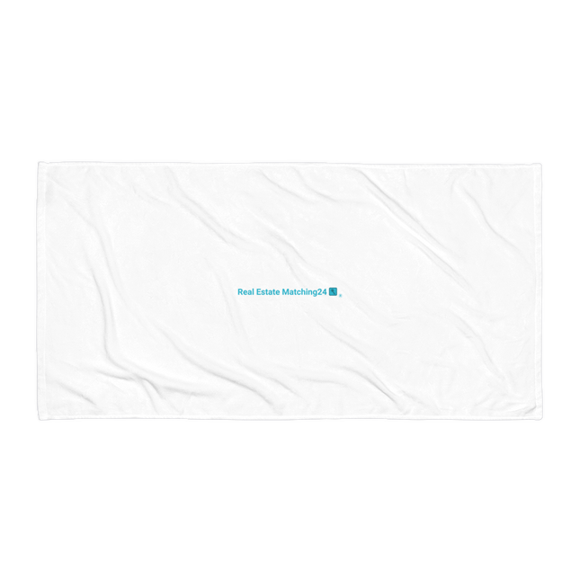 Towel with Real Estate Matching24 Logo
